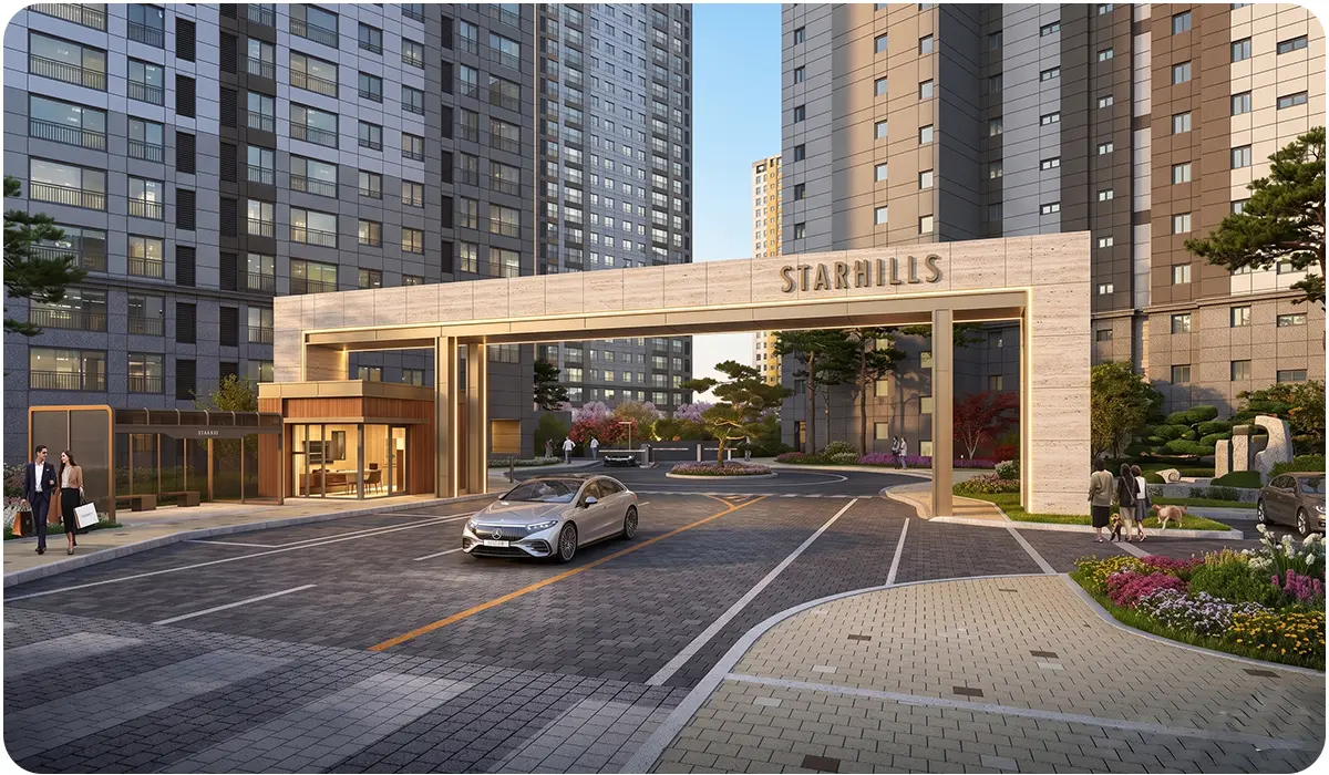 양지 서희스타힐스 외관